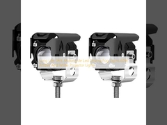 Μακροζωία YAYE Μοτοσυκλέτα LED Φώτα οδήγησης ομίχλης 60W Άμπερ και λευκά Φώτα προβολέα