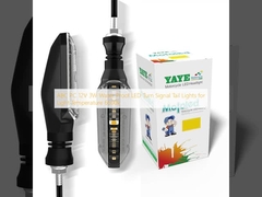 ABC PC 12V 3W Αδιάβροχο LED σήμα στροφής πίσω φώτα για φωτεινή θερμοκρασία 6500k