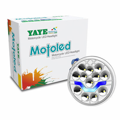 YAYE GN125 LED Motorcycle Headlight with DRL Function High Thermal Conductivity Aluminum Shell and 3030SMD Lamp Bead 743x312x310mm