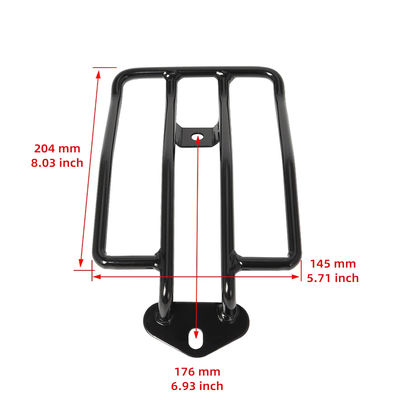 Motorcycle Universal Luggage Rack Retro Tail Rack Support Frame for Harley XL Sportsters Iron 48 883 XL1200 2004-2021