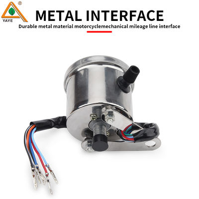 DC 12V Universal Motorcycle Odometer Speedometer Tachometer Motorbike Refit Vintage Instrument Scooter Motor Retro Meter