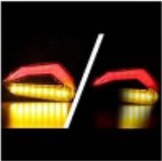 YAYE Motorcycle 2385 Water Flow Lamp Beads LED Turn Signal Warning Light