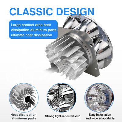 Cheap DC12V 45W 4500LM Universal Motorcycle Built-in LED Headlight