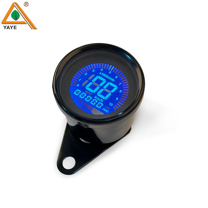 Universal  Motorcycle LED Speedometer Odometer Tachometer Gauge for Modified DC12V Multi-Function Indicator Light for CG125