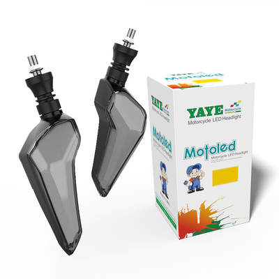 6500k Θερμοκρασία φωτός DC12V Μοτοσυκλέτα LED σήμα στροφής Φως με σχεδιασμό λάμπα νερού