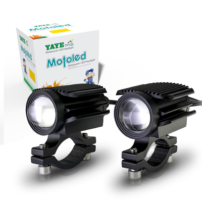 3570CSP YYFJD-JRY YAYE Μοτοσυκλέτα LED Mini Spot Light 16W 1600LM AC DC 8V 80V Κίτρινο Λευκό