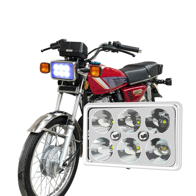 Γενικός προβολέας YAYE CG125 LED 6 Chip DC12V Λευκός Μπλε Φως DRL για μοτοσυκλέτα
